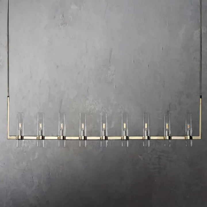 Ravelle Linear Chandelier 71" - thebelacan