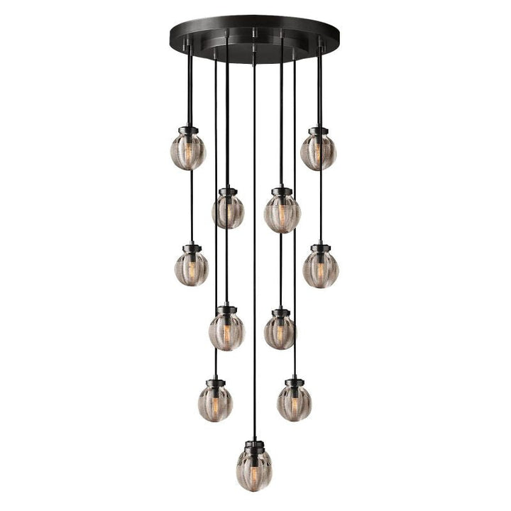 Roby Spherical Modern Round Chandelier 22" - thebelacan