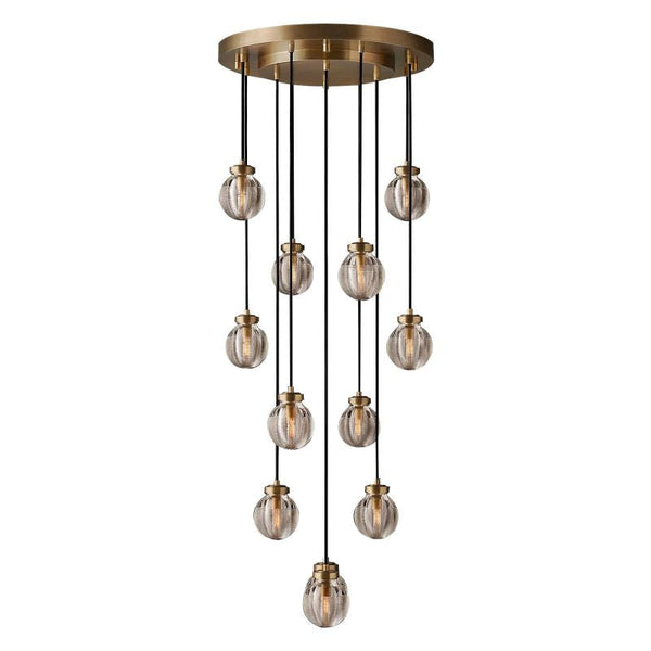 Roby Spherical Modern Round Chandelier 22" - thebelacan