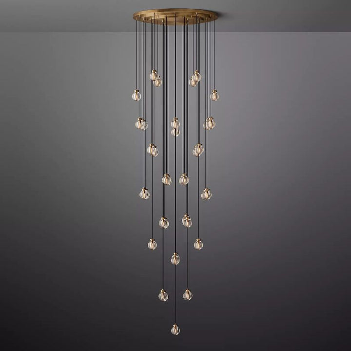 Roby Spherical Modern Round Chandelier 48" - thebelacan