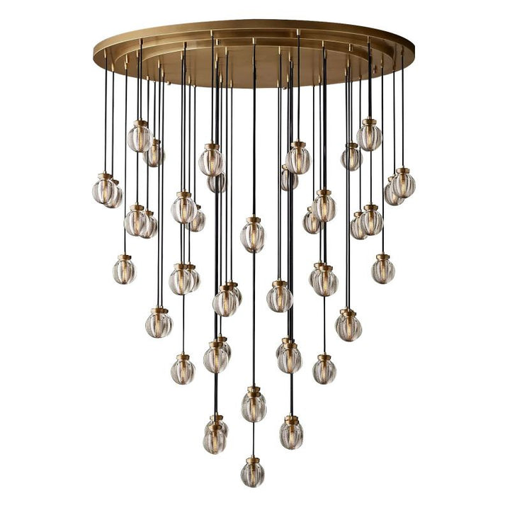 Roby Spherical Modern Round Chandelier 60" - thebelacan