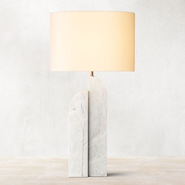 Savoye Alabaster Table Lamp - thebelacan