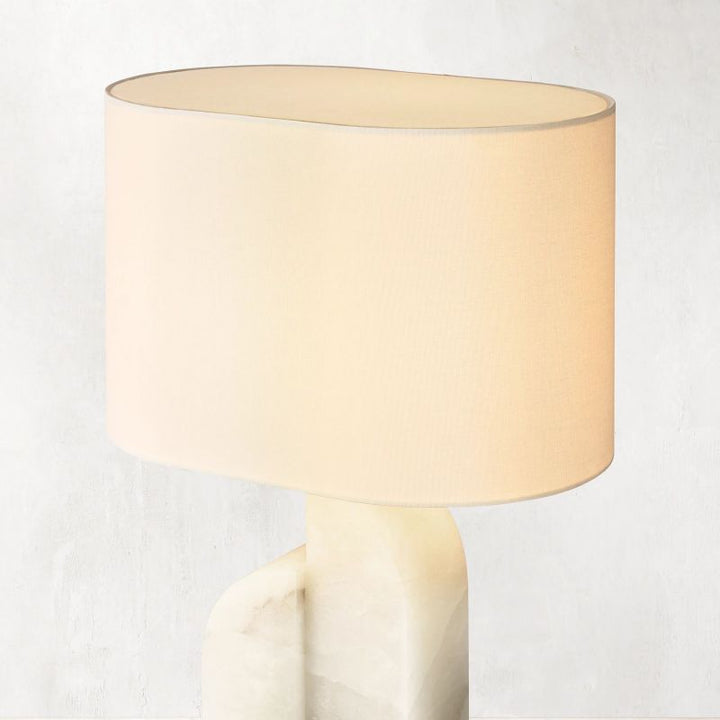 Savoye Alabaster Table Lamp - thebelacan