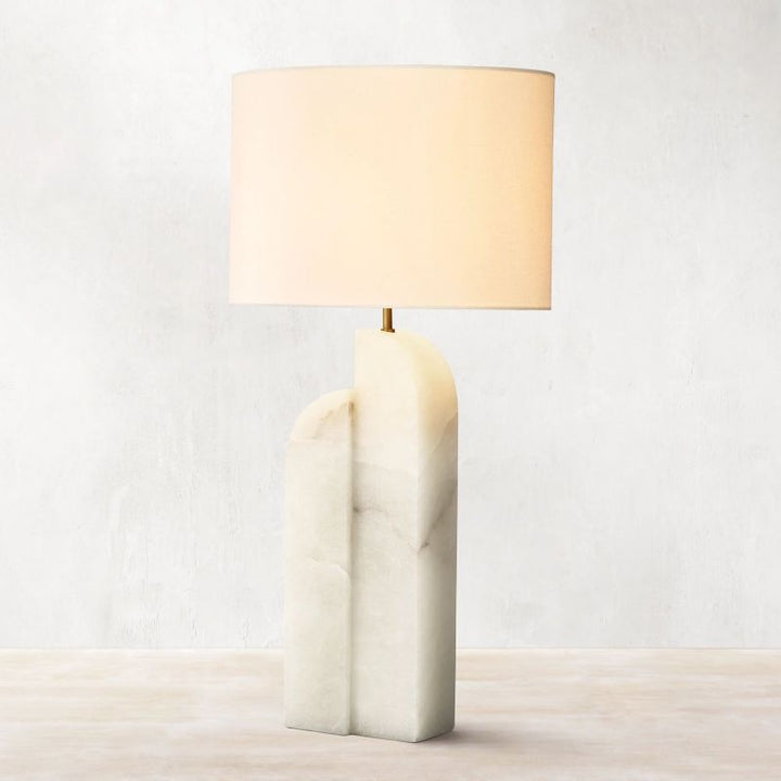 Savoye Alabaster Table Lamp - thebelacan