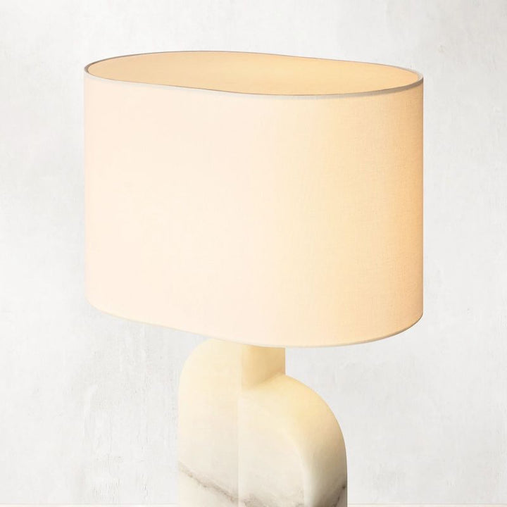 Savoye Alabaster Table Lamp - thebelacan