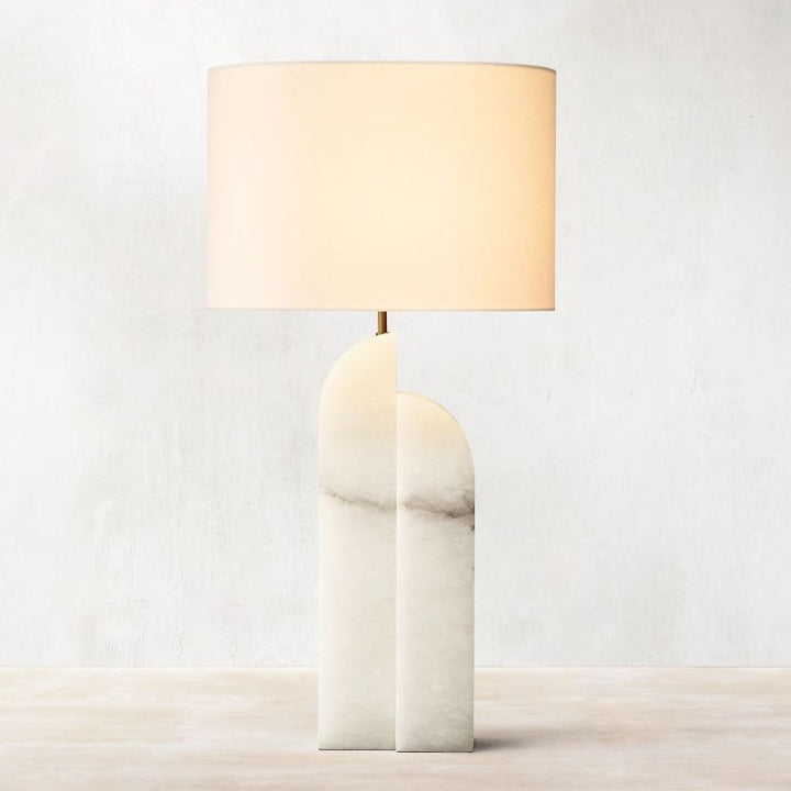 Savoye Alabaster Table Lamp - thebelacan