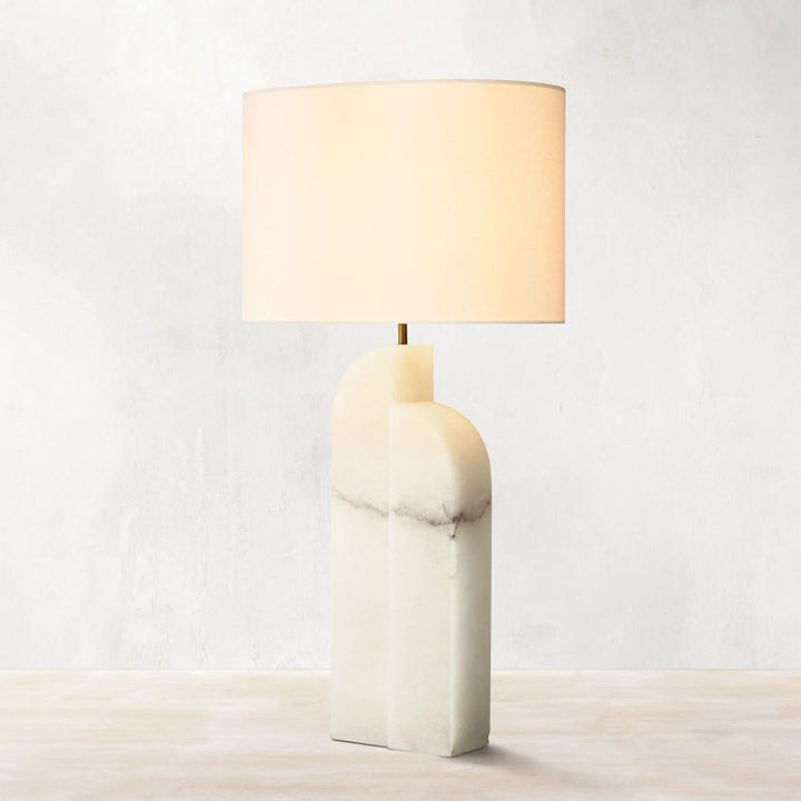 Savoye Alabaster Table Lamp - thebelacan