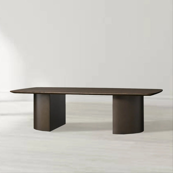 Saint Granier Wood Coffee Table with Dauphine Base