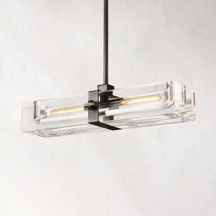 Savile Linear Chandelier 24" - ebuylight