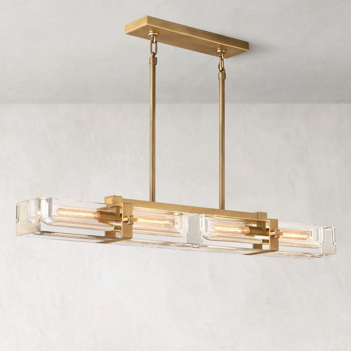 Savile Linear Chandelier 48" - ebuylight