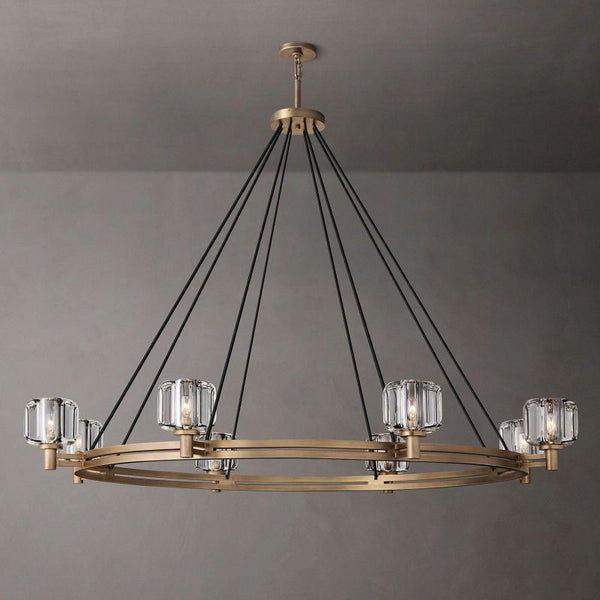 Sebendek Round Chandelier 60" - thebelacan