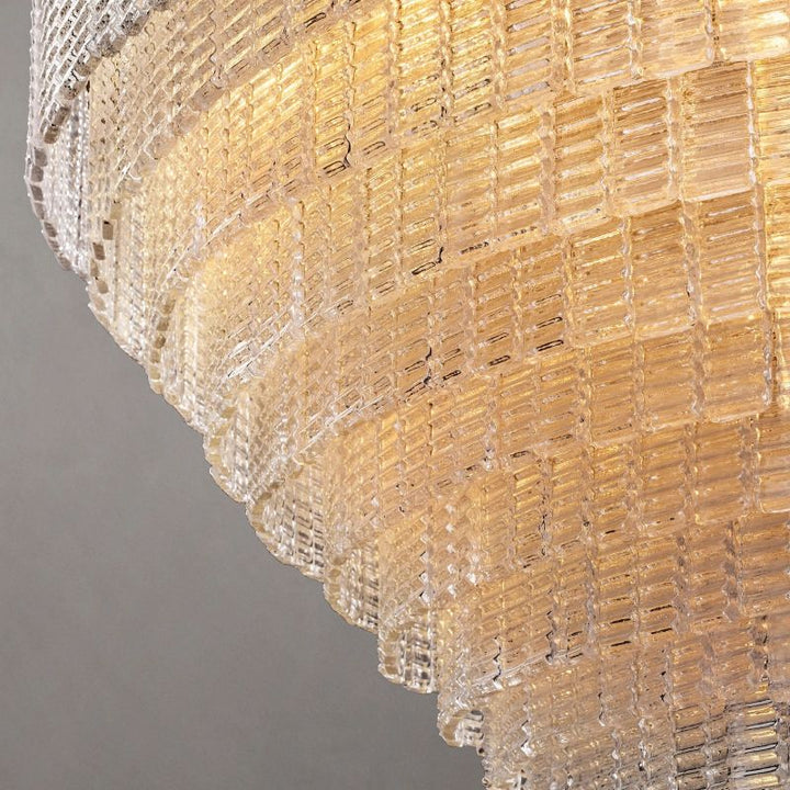 Sireni Glass Round Chandelier 52” - thebelacan