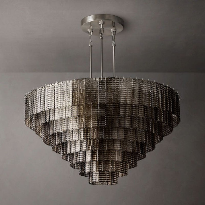 Sireni Glass Round Chandelier 52” - thebelacan