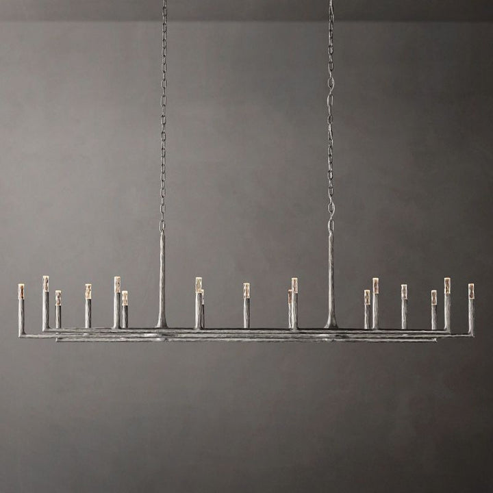 Thadeus Linear Chandelier 96” - thebelacan