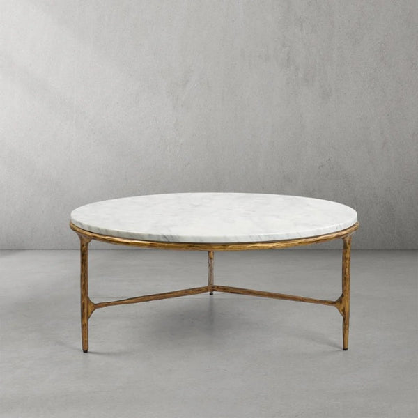 Thades Marble Round Coffee Table