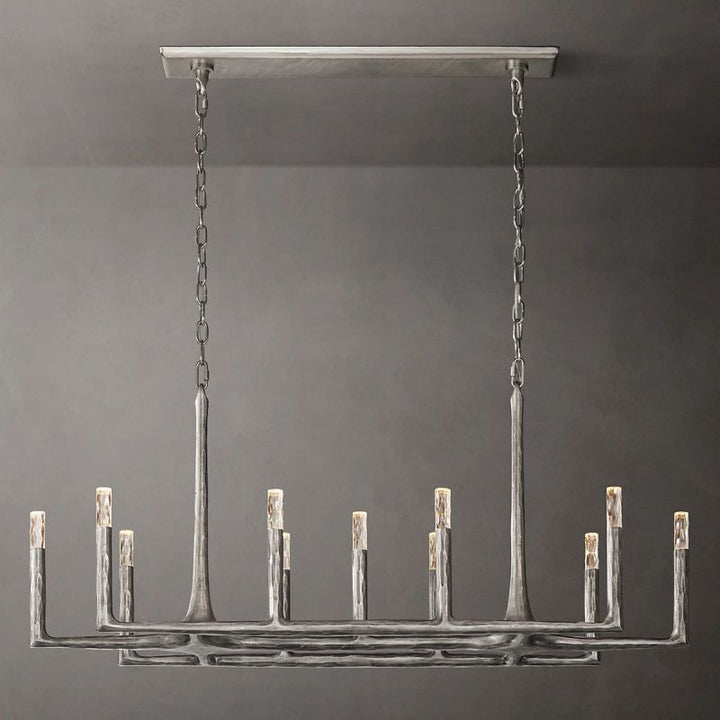 Thadeus Linear Chandelier 54” - thebelacan