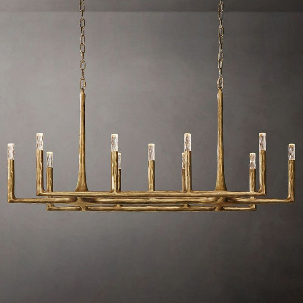 Thadeus Linear Chandelier 54” - thebelacan