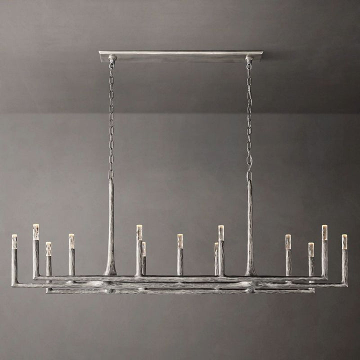 Thadeus Linear Chandelier 72” - thebelacan