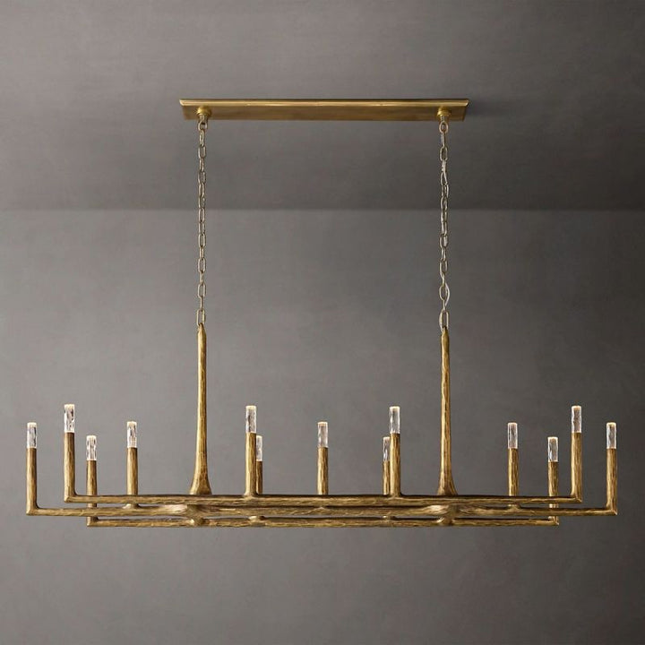 Thadeus Linear Chandelier 72” - thebelacan