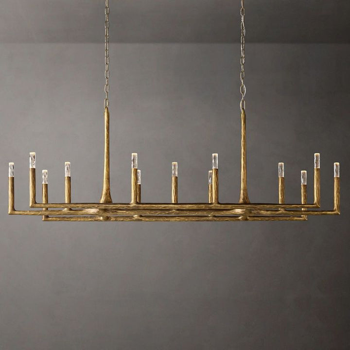 Thadeus Linear Chandelier 72” - thebelacan