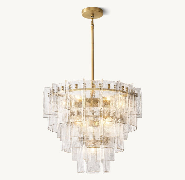 Trama Tiered Round Chandelier 36"