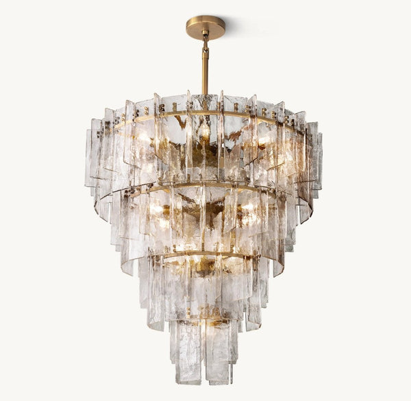 Trama Tiered Round Chandelier 47"
