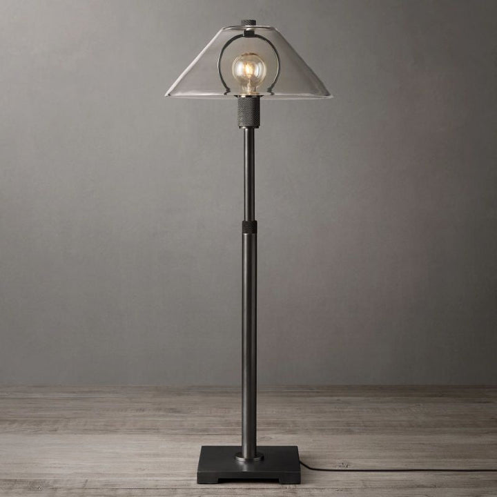 Utilitaire Glass Shade Table Lamp - thebelacan