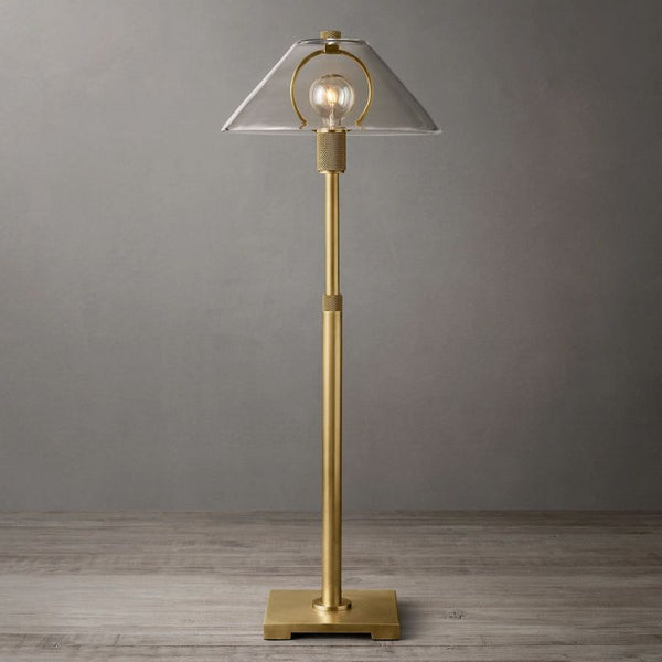 Utilitaire Glass Shade Table Lamp - thebelacan