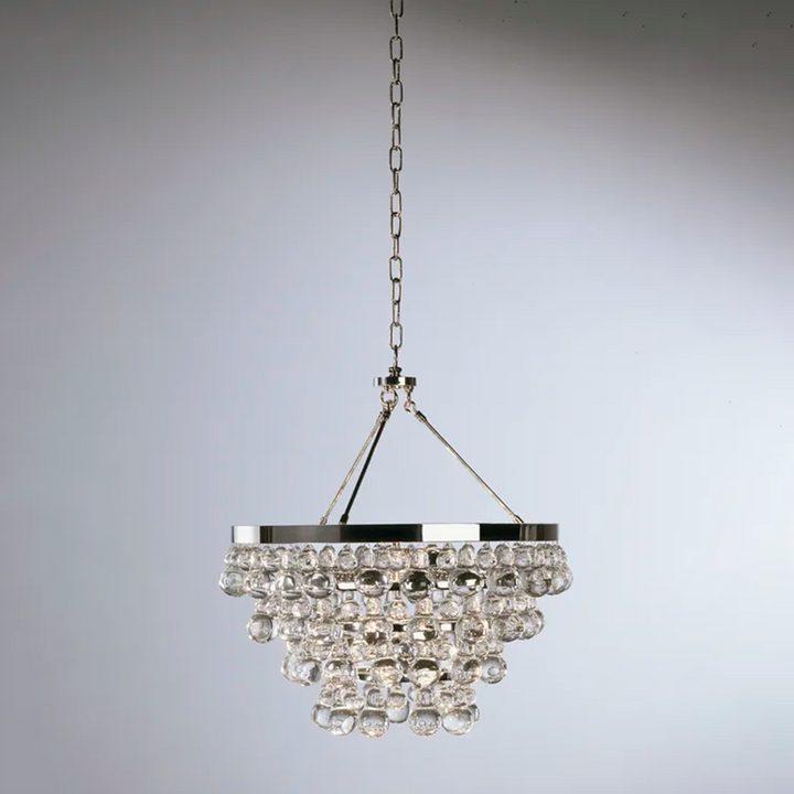 Anqeer Waterdrop Round Chandelier 21"