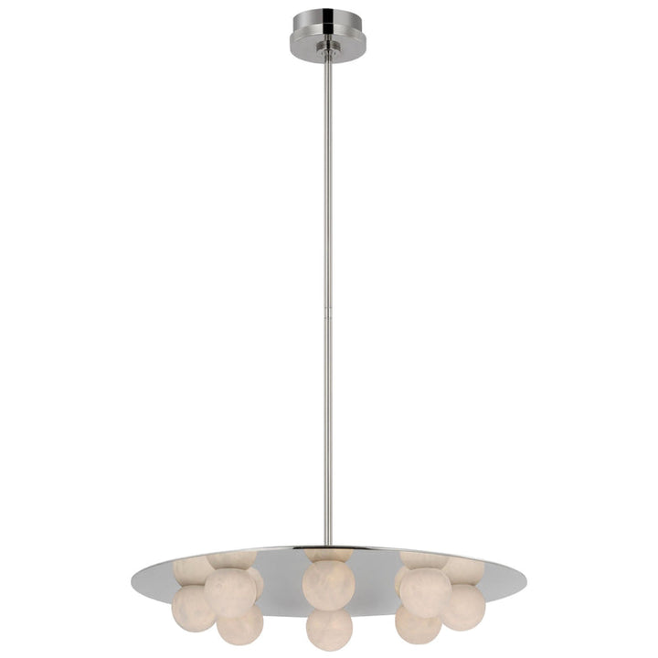 Kelly Wearstler Alabaster Pertica 24" Eight Light Chandelier - ebuylight