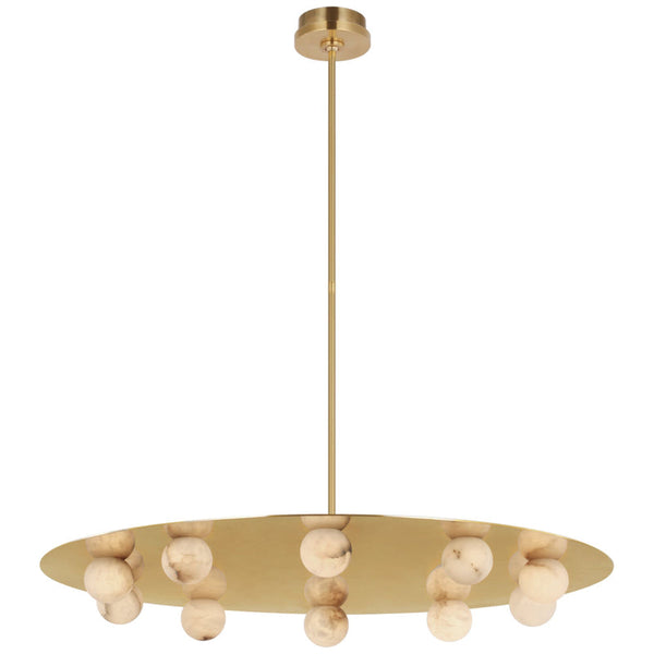 Kelly Wearstler Alabaster Pertica 36" Ten Light Chandelier - ebuylight