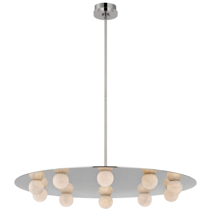 Kelly Wearstler Alabaster Pertica 36" Ten Light Chandelier - ebuylight