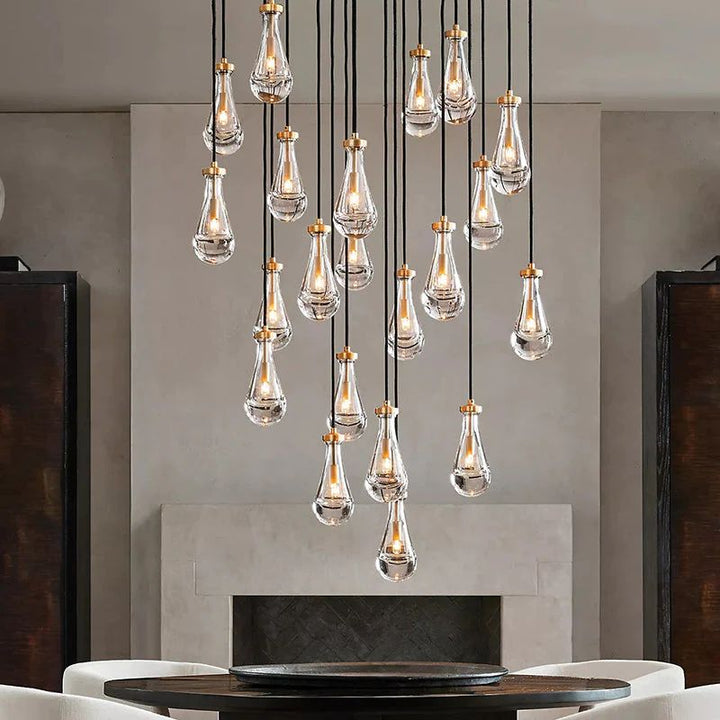 Raindrops Round Chandelier 60" - thebelacan